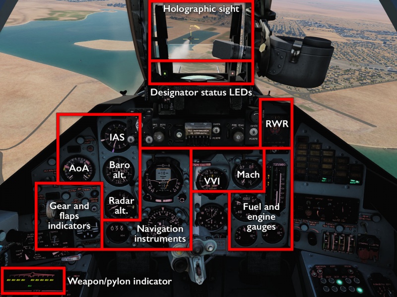 Su-25 Dashboard