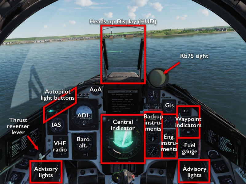 AJS-37 dashboard