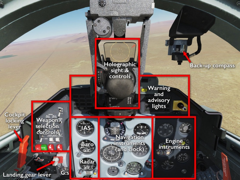 L-39ZA Front Dashboard