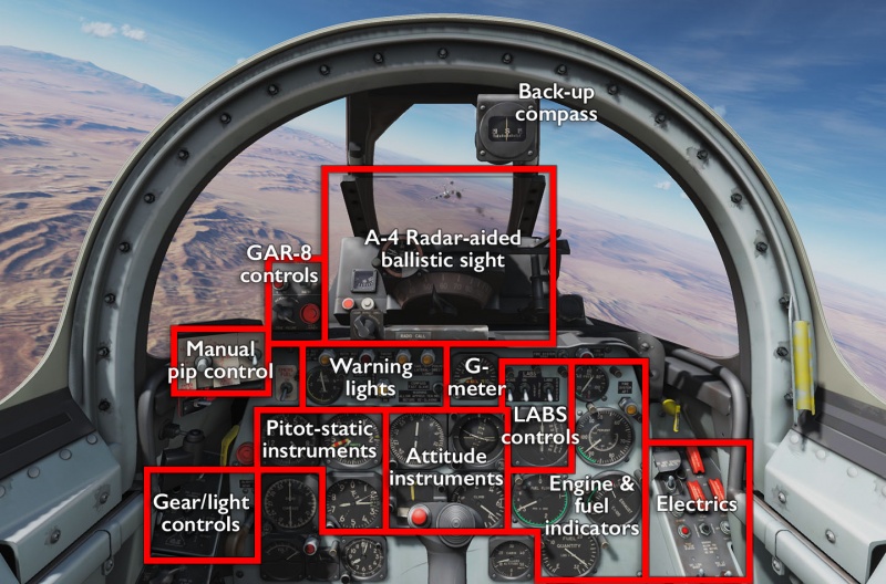 F-86F Dashboard