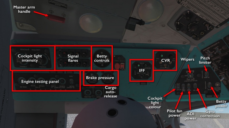 Mi-8MTV2 Left panel