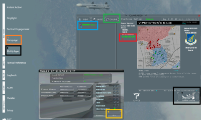 Joining an online campaign and squadron.