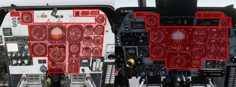 C-101EB and CC comparison
